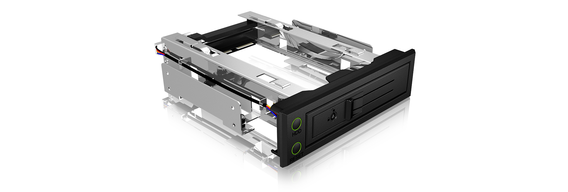 We-Ra. IcyBox 3,5" SATA/­SAS in 1x5,25" IB-166SSK-B (b) We-Ra. IcyBox 3,5" SATA/­SAS in 1x5,25" IB-166SSK-B (b)