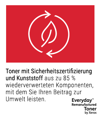 Everyday Wiederaufbereiteter Everyday™ Schwarz wiederaufbereiteter Toner von Xerox, kompatibel mit HP 131X (CF210X), High capacity
