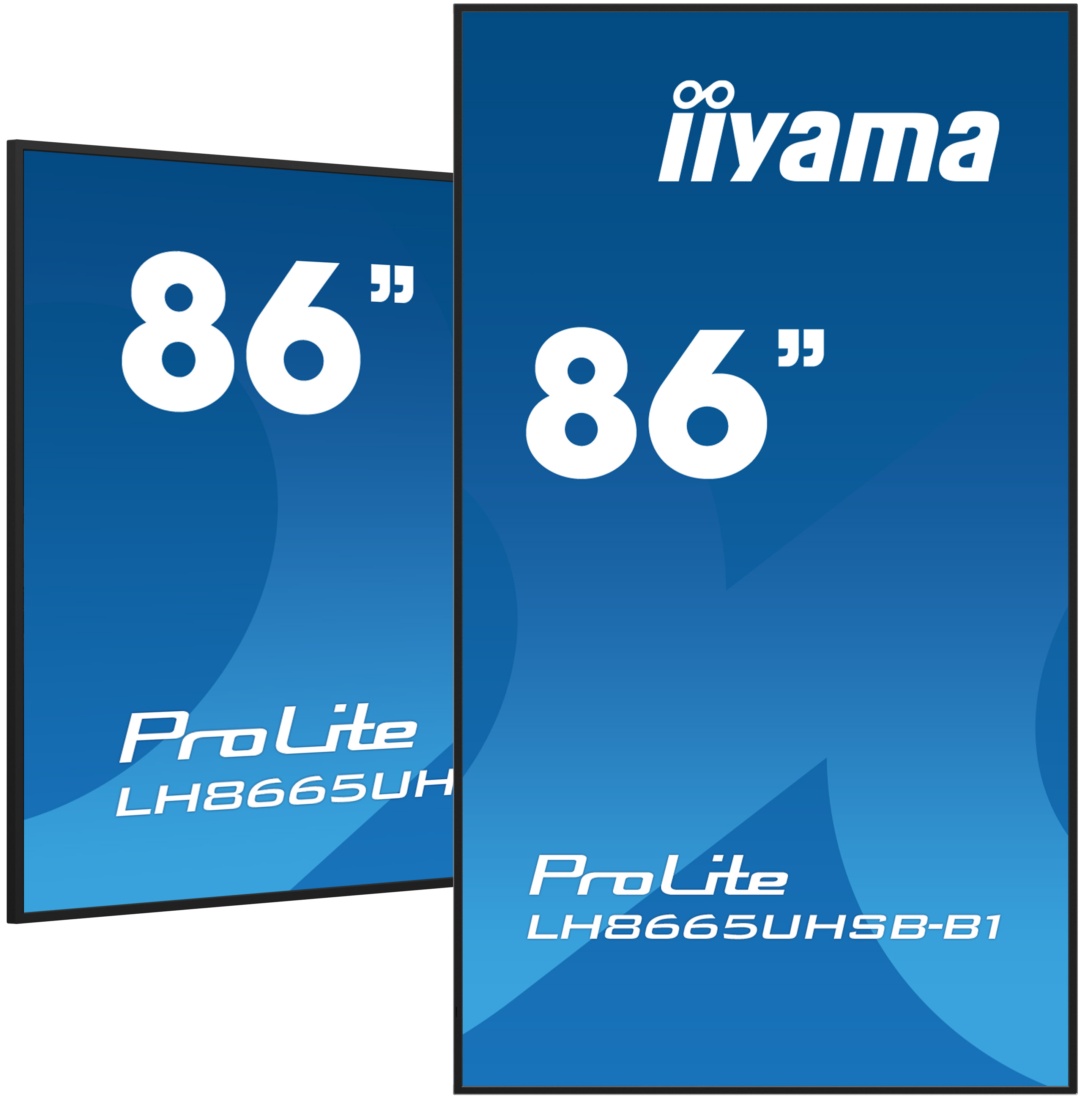 IIYAMA 217.0cm(86") LH8665UHSB-B1 16:9  2xHDMI+DP+2xUSB IPS reta