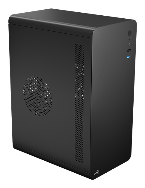 AeroCool Geh Mini CS-110 v1 MicroATX/&shy;MiniITX (black)