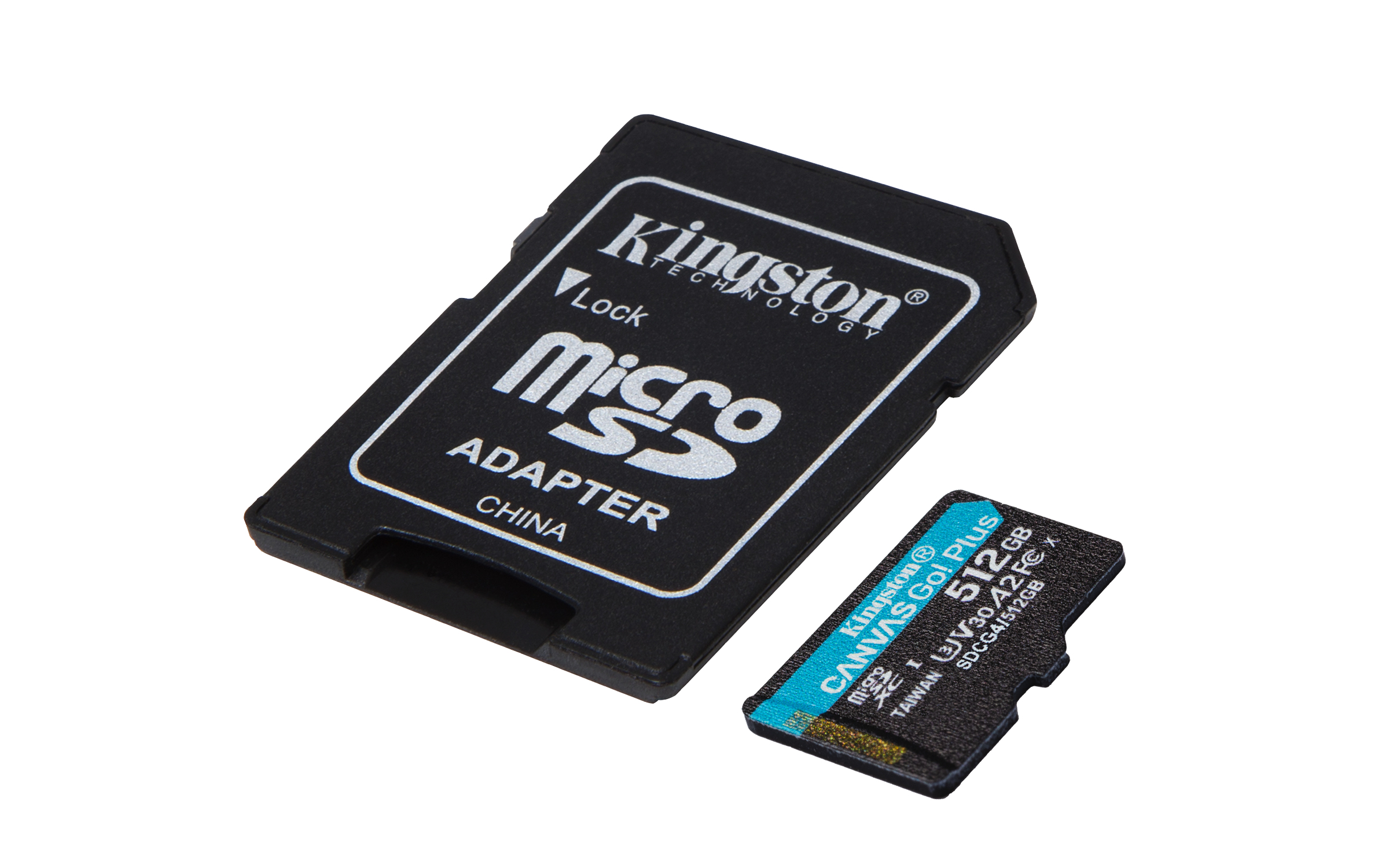 SD MicroSD Card 512GB Kingston SDXC Canvas Go Plus retail