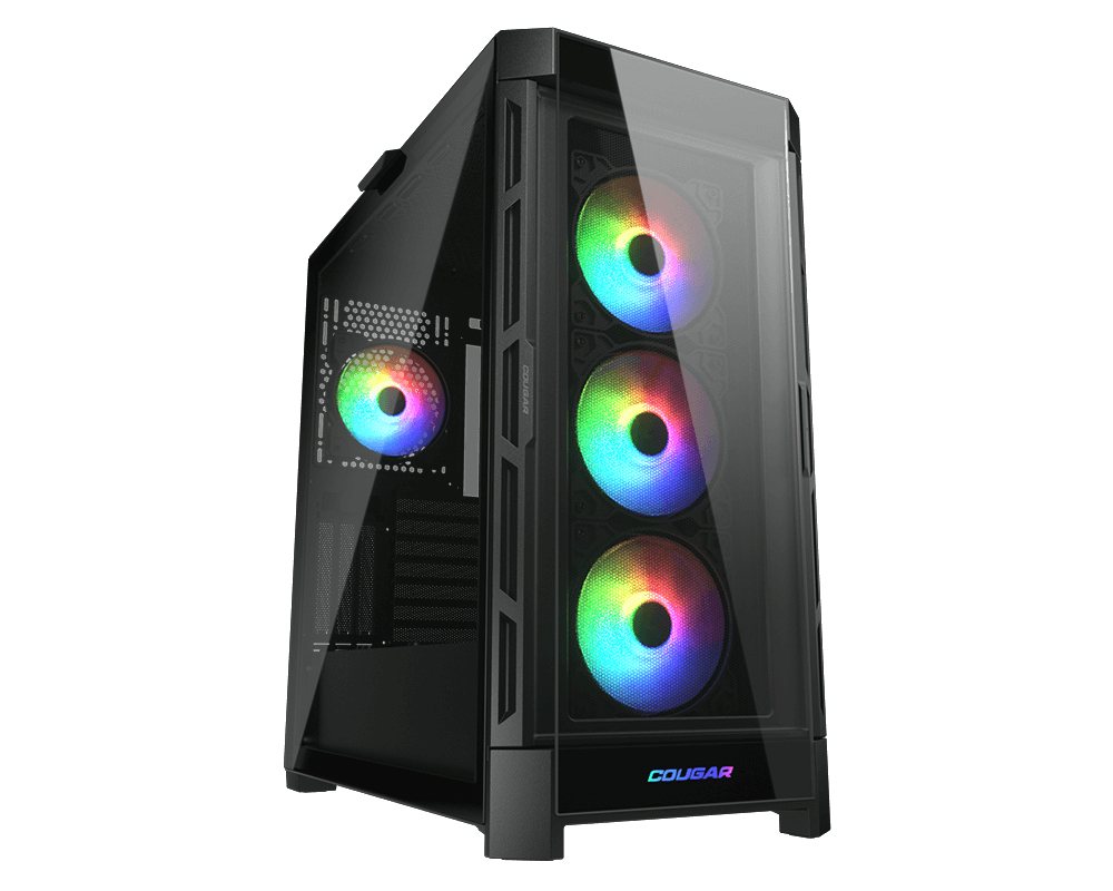 COUGAR Gehäuse Midi-Tower DuoFace Pro ARGB, Schwarz COUGAR Gehäuse Midi-Tower DuoFace Pro ARGB, Schwarz