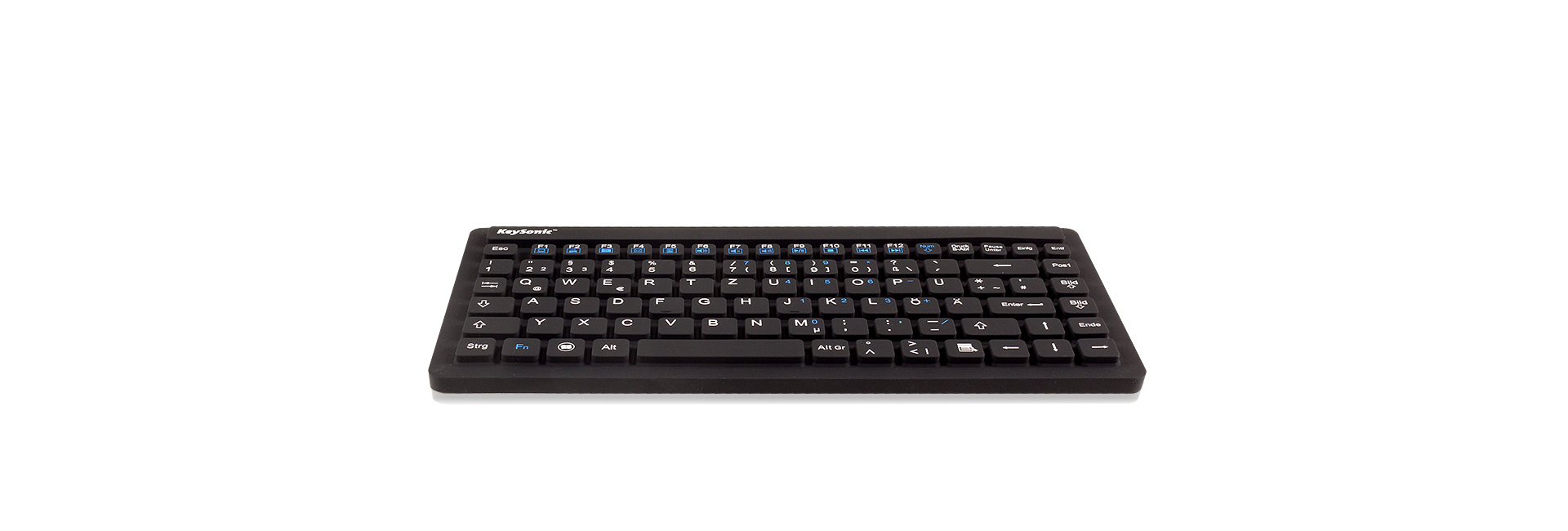 KeySonic Industrie-TAS, Silikon, IP68, BK, KSK-3230IN (UK) Mäuse & Tastaturen