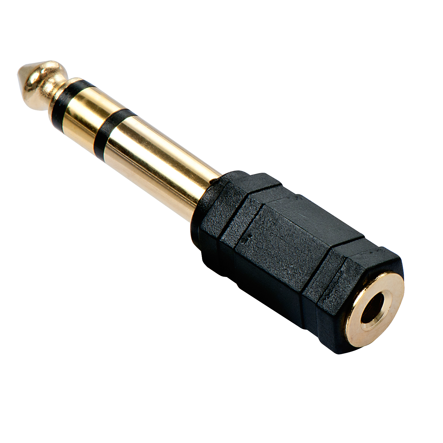 LINDY Audioadapter 3.5mm/&shy;6.3mm f/&shy;m vergoldet