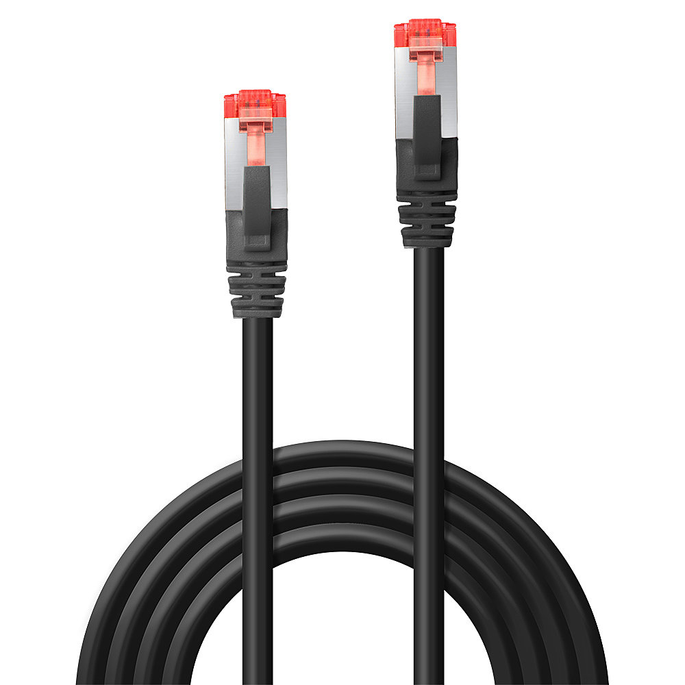 LINDY Patchkabel Cat6 S/FTP schwarz 10m