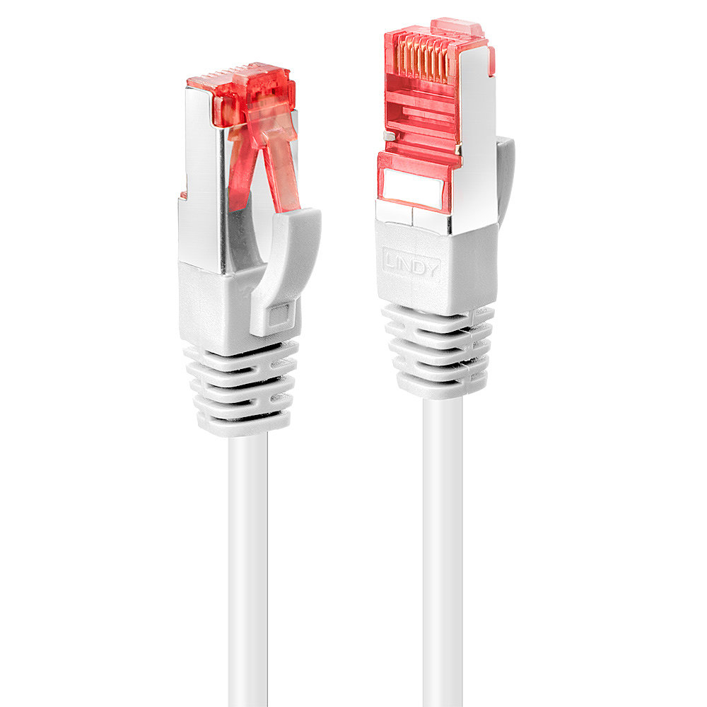 LINDY Patchkabel Cat6 S/FTP weiß 2.00m Patchkabel RJ45