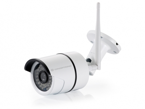 CONCEPTRONIC IPCam Wireless Cloud/&shy;Outd.IP66 1920x1080 weiß