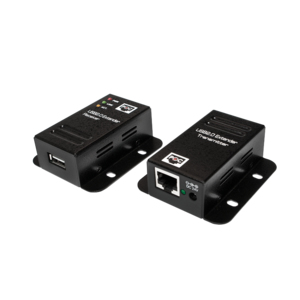 Logilink USB 2.0 Cat.5 Extender bis zu 50m 1-port, POE  schw