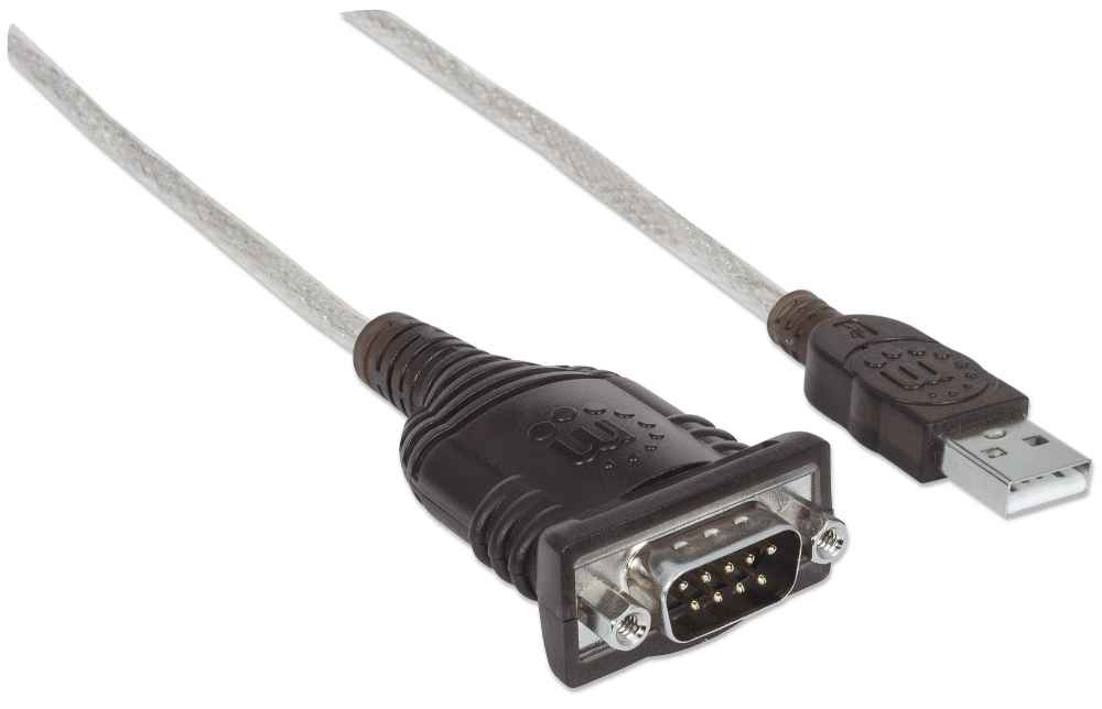 MANHATTAN USB Adapter A -> seriell (RS-232) St Modul 1,80m