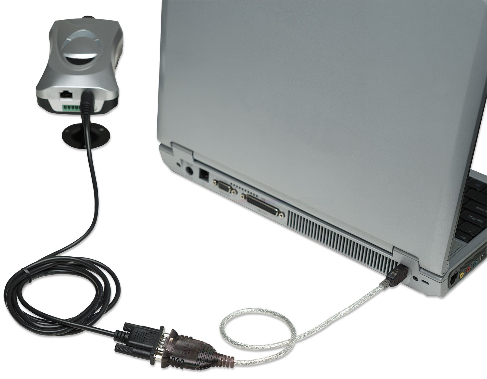 MANHATTAN USB Adapter A -> seriell (RS-232) St Modul 0,45m Adapter