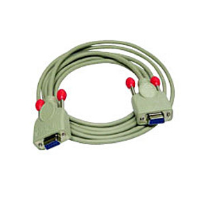 LINDY Nullmodem-Kabel PC an PC SUB-D 9polig F/&shy;F 5m