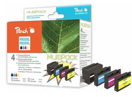 Peach Patrone HP Nr.932/&shy;933XL MultiPack REM,KOM