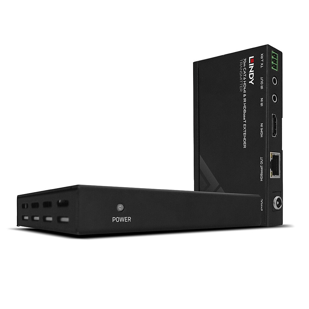 LINDY Extender HDMI & IR über Cat6 inkl. PoC UHD 4K 70m LINDY Extender HDMI & IR über Cat6 inkl. PoC UHD 4K 70m