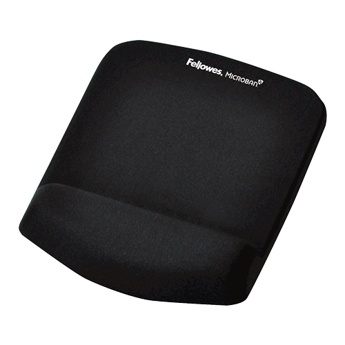 Fellowes Mauspad-Handgelenkauflage PlushTouch schwarz Fellowes Mauspad-Handgelenkauflage PlushTouch schwarz