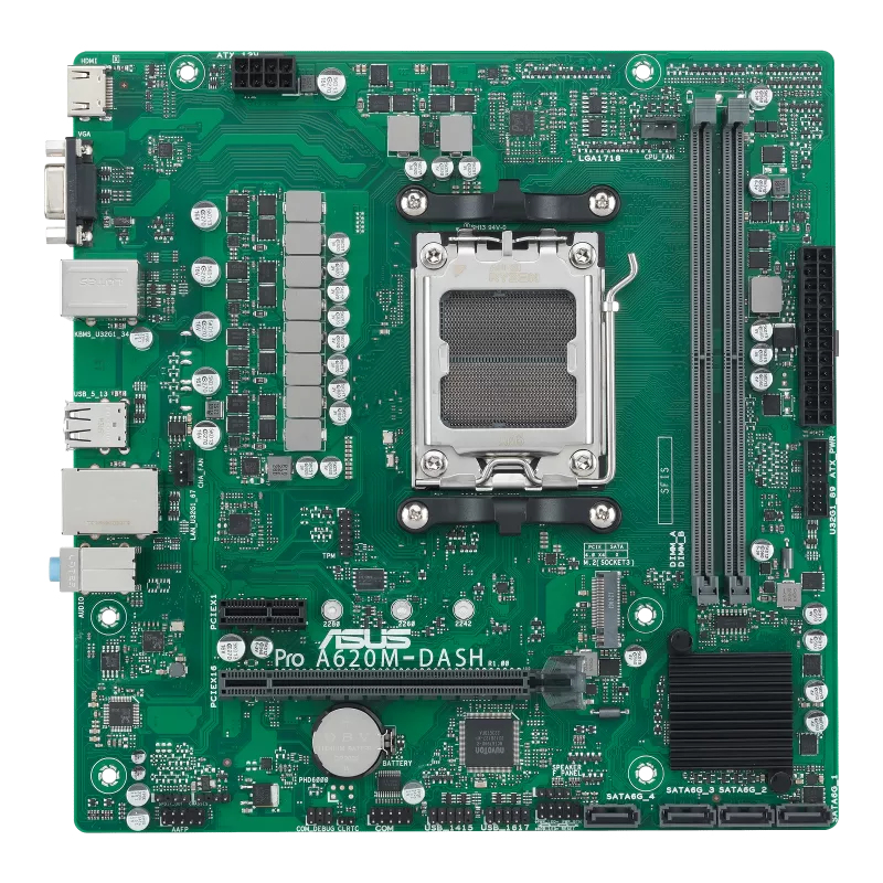 ASUS PRO A620M-DASH-CSM (AMD,AM5,DDR5,mATX)