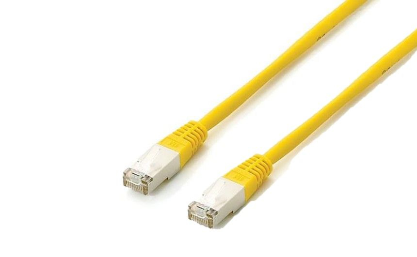 Equip Cat.6A PlatinumS/FTP Patchkabel, 1.0m, Gelb