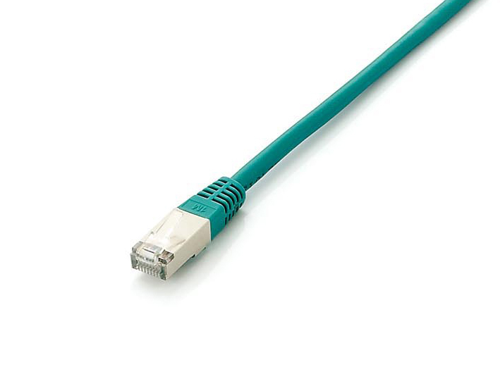 Equip Cat.6A PlatinumS/FTP Patchkabel, 1.0m, Green