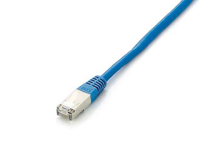 Equip Cat.6A PlatinumS/FTP Patchkabel, 15m, Blau