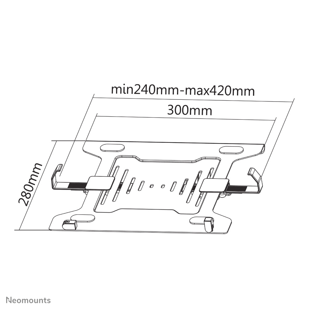 Neomounts VESA 75/100 Halterung für Notebook / Telefon