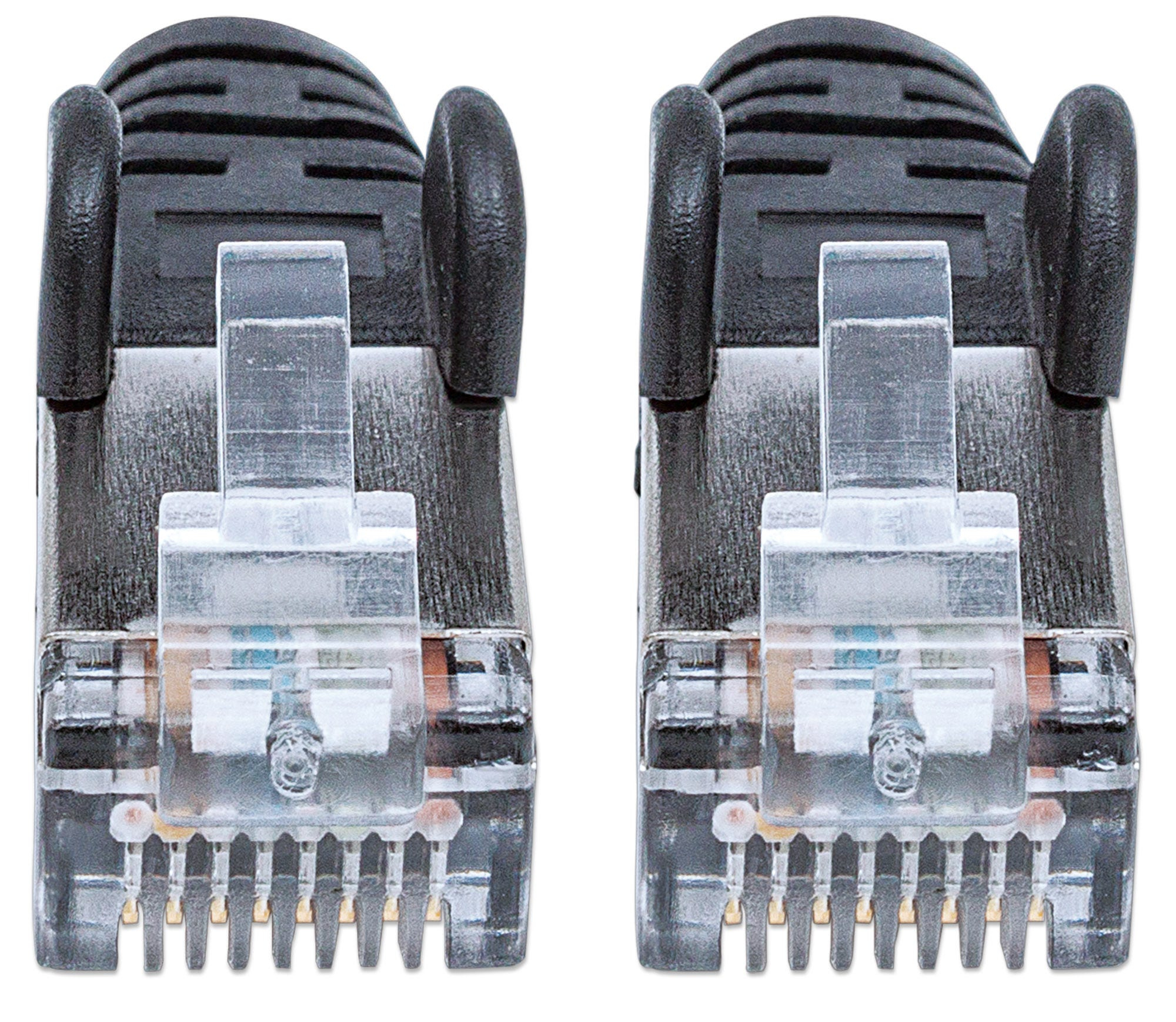 INTELLINET Patchkabel RJ45 S/FTP Cat6 Kupfer LSZH 20m schwar