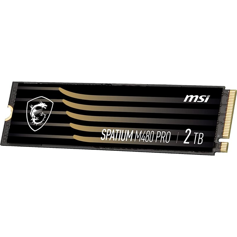 SSD 2TB MSI Spatium M480 Pro (M.2 2280) PCIe Gen4 x4 NVMe