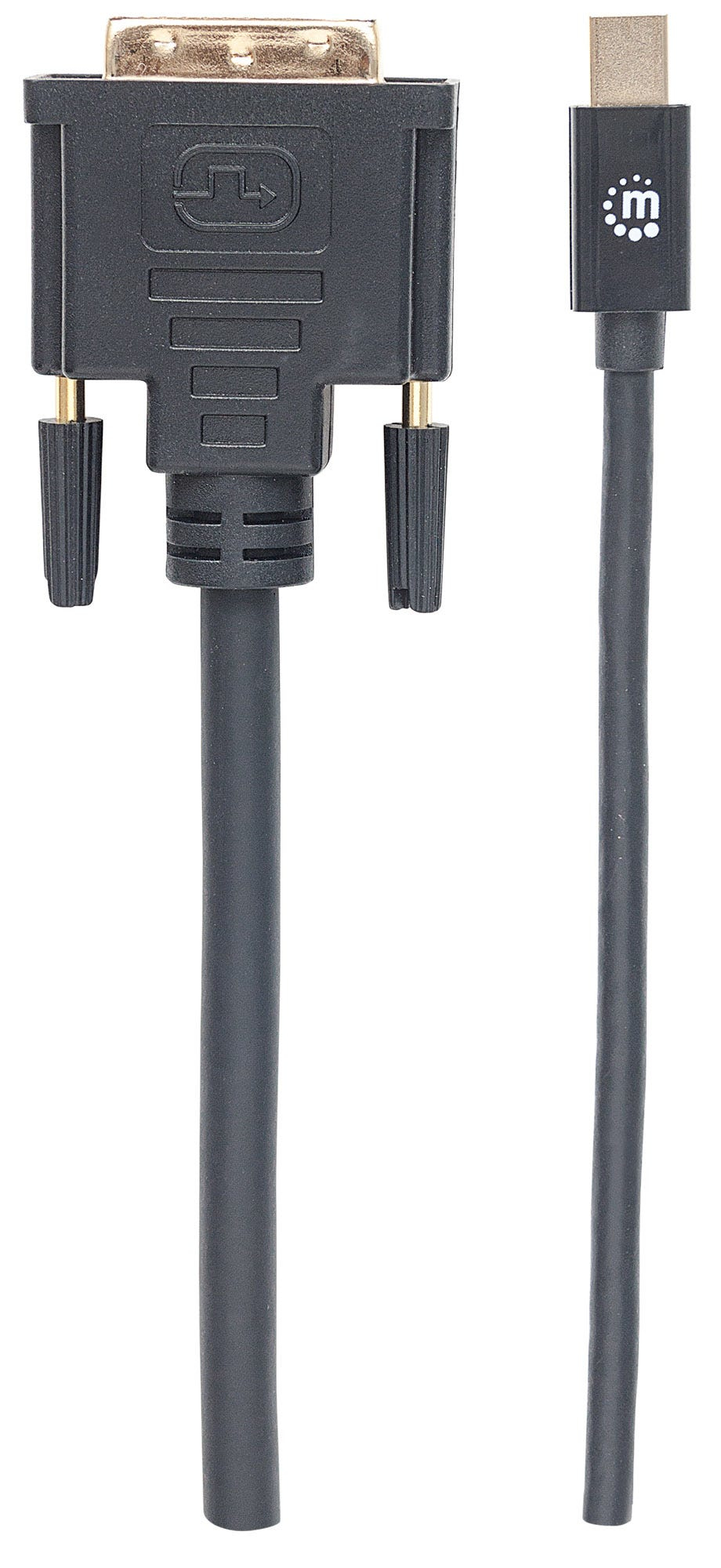 MANHATTAN Mini-DisplayPort 1,2a -> DVI-D(24+1)-Steck. 1,8m