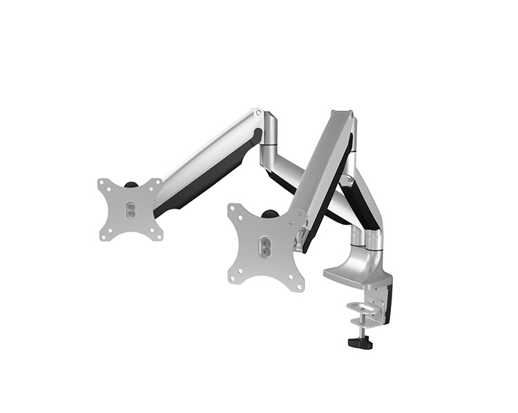 Monitor Arm IcyBox 2 Monitore bis zu 32"/&shy;9kg neig&schw si retail
