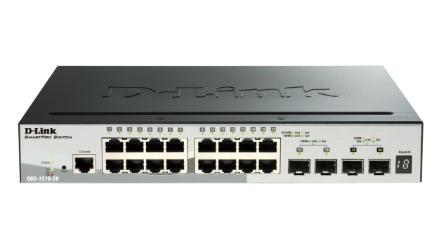 Switch 440mm D-Link DGS-1510-52XMP 4*SFP+/48*GE PoE retail