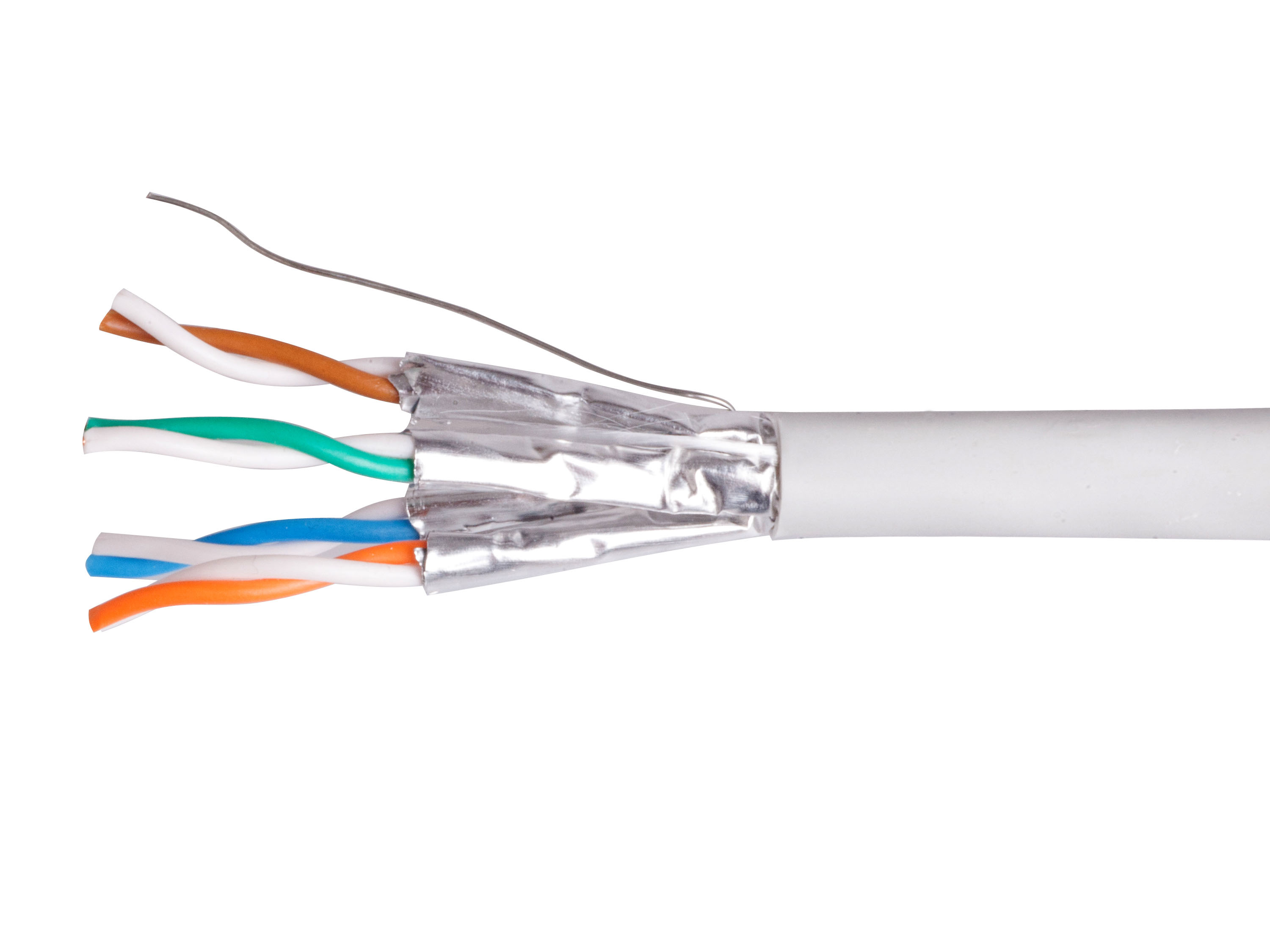 Equip Instal.Kab Cat6 CCA U/&shy;UTP ECA 100.00m grau LSZH