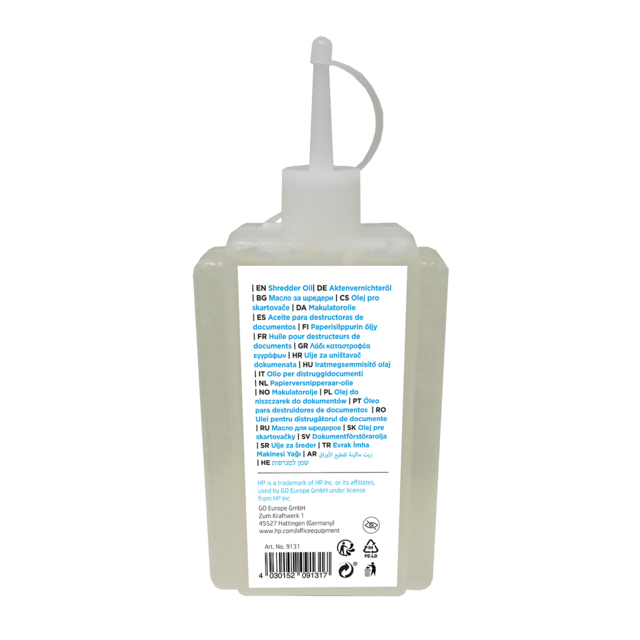 HP Aktenvernichteröl 120ml Aktenvernichter