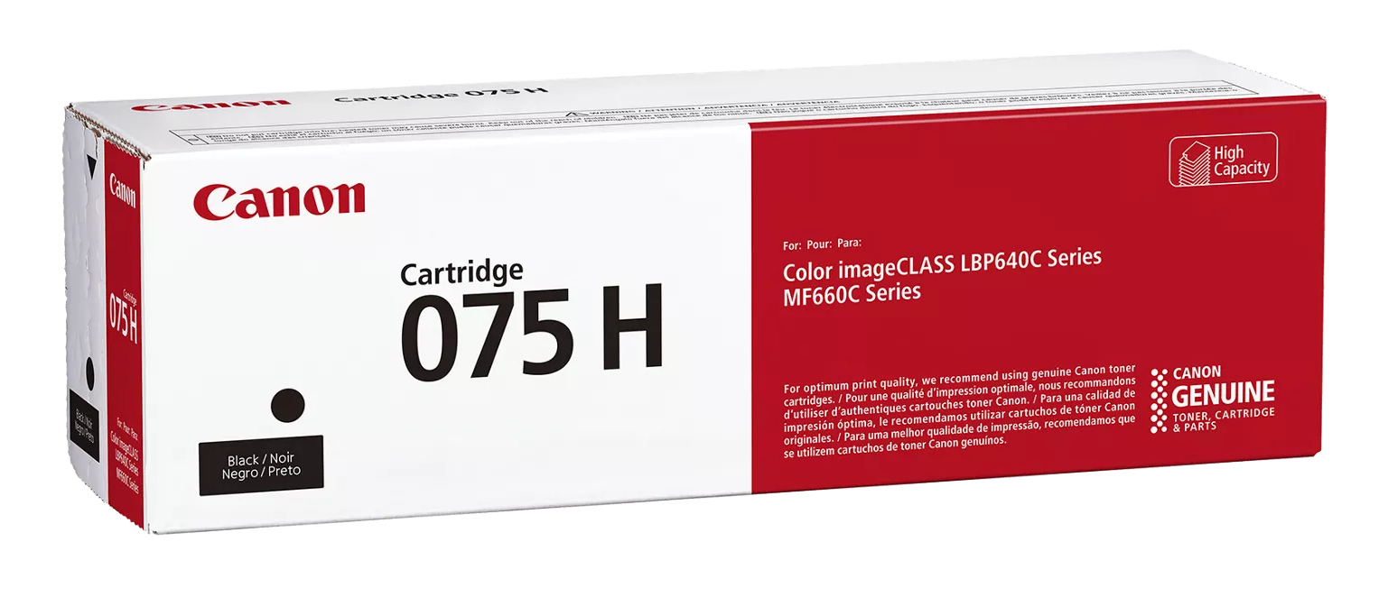 Toner Canon 075H BK          black              3500 Seiten Toner Canon