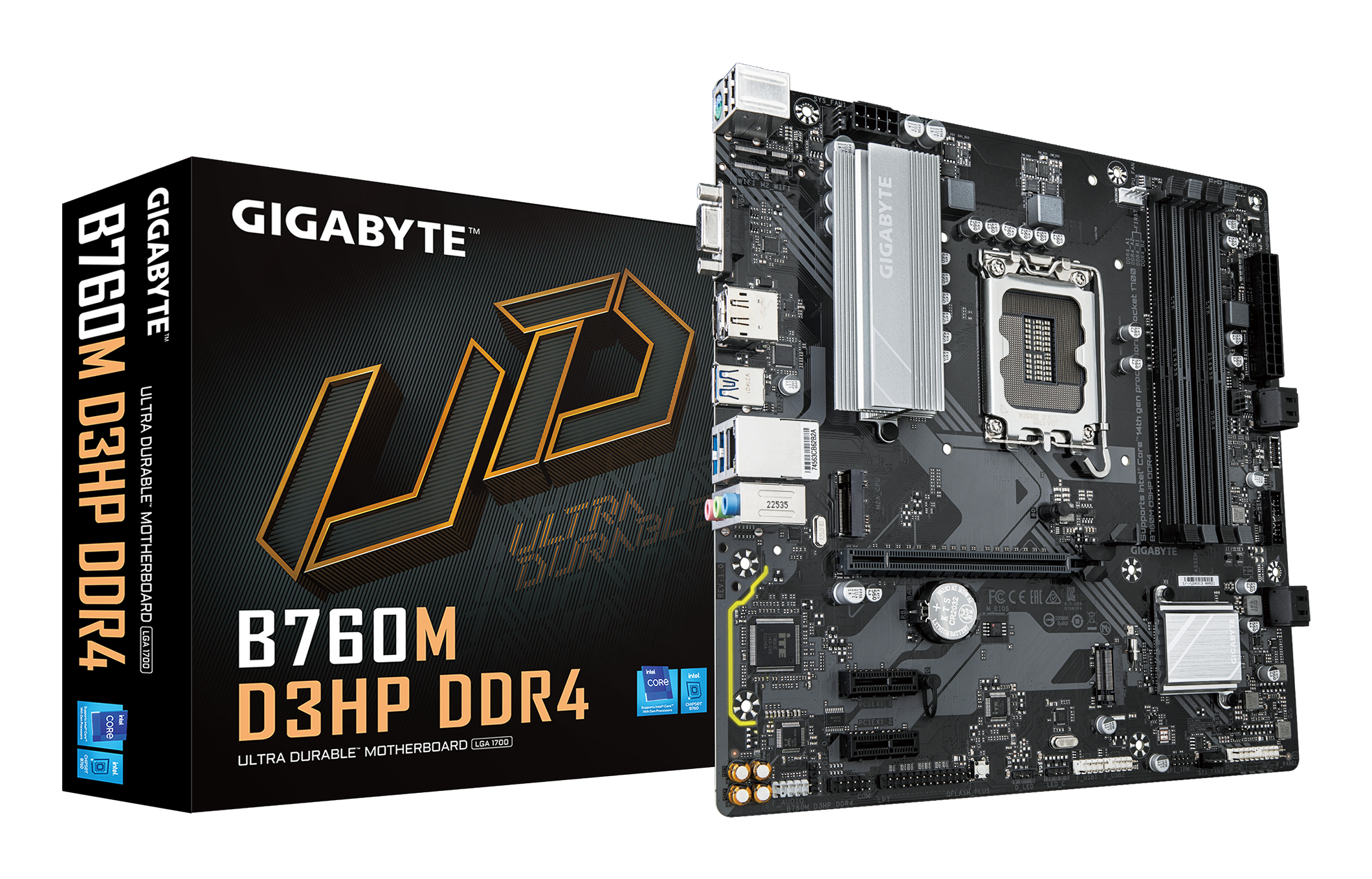 Gigabyte B760M D3HP DDR4 (B760,S1700,mATX,DDR4)