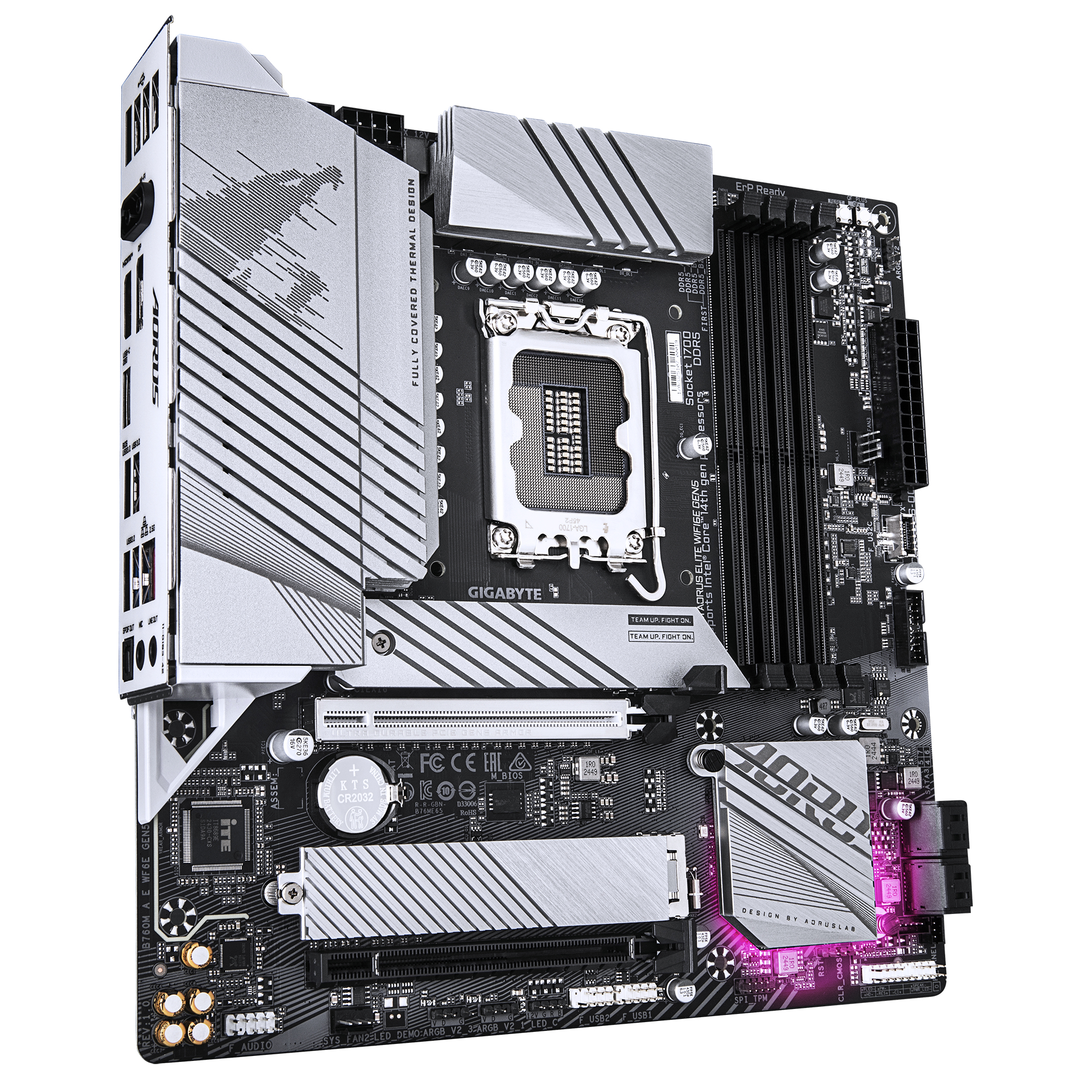 Gigabyte B760M Aorus Elite WiFi6E Gen5 (B760,S1700,mATX,DDR5 Mainboards INTEL