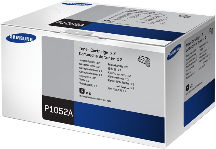 HP ersetzt Samsung MLT-P1052A 2er Pack Schwarz Tonerpatrone