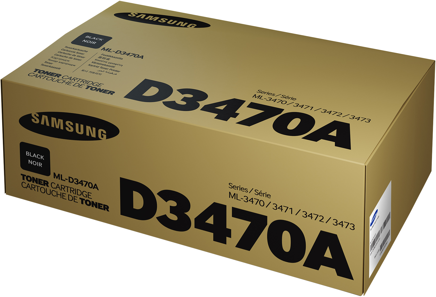 HP ersetzt Samsung ML D3470A Schwarz Tonerpatrone Toner HP