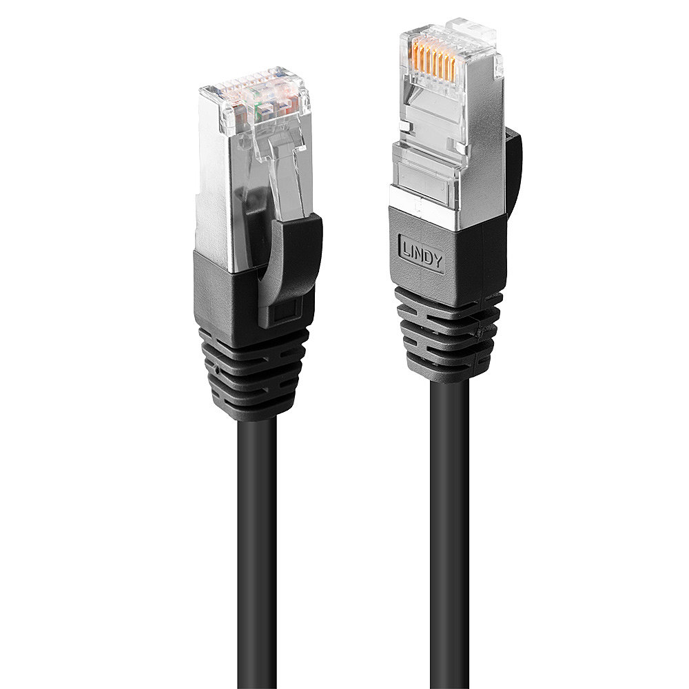 LINDY Patchkabel Cat6 SSTP / S/FTP PIMF schwarz 5.00m