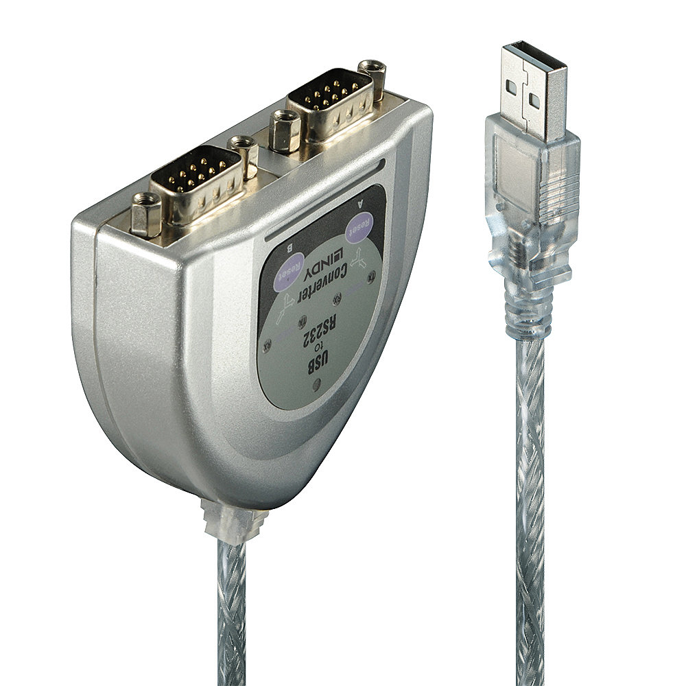 LINDY Konverter USB RS232 2 Port LINDY Konverter USB RS232 2 Port