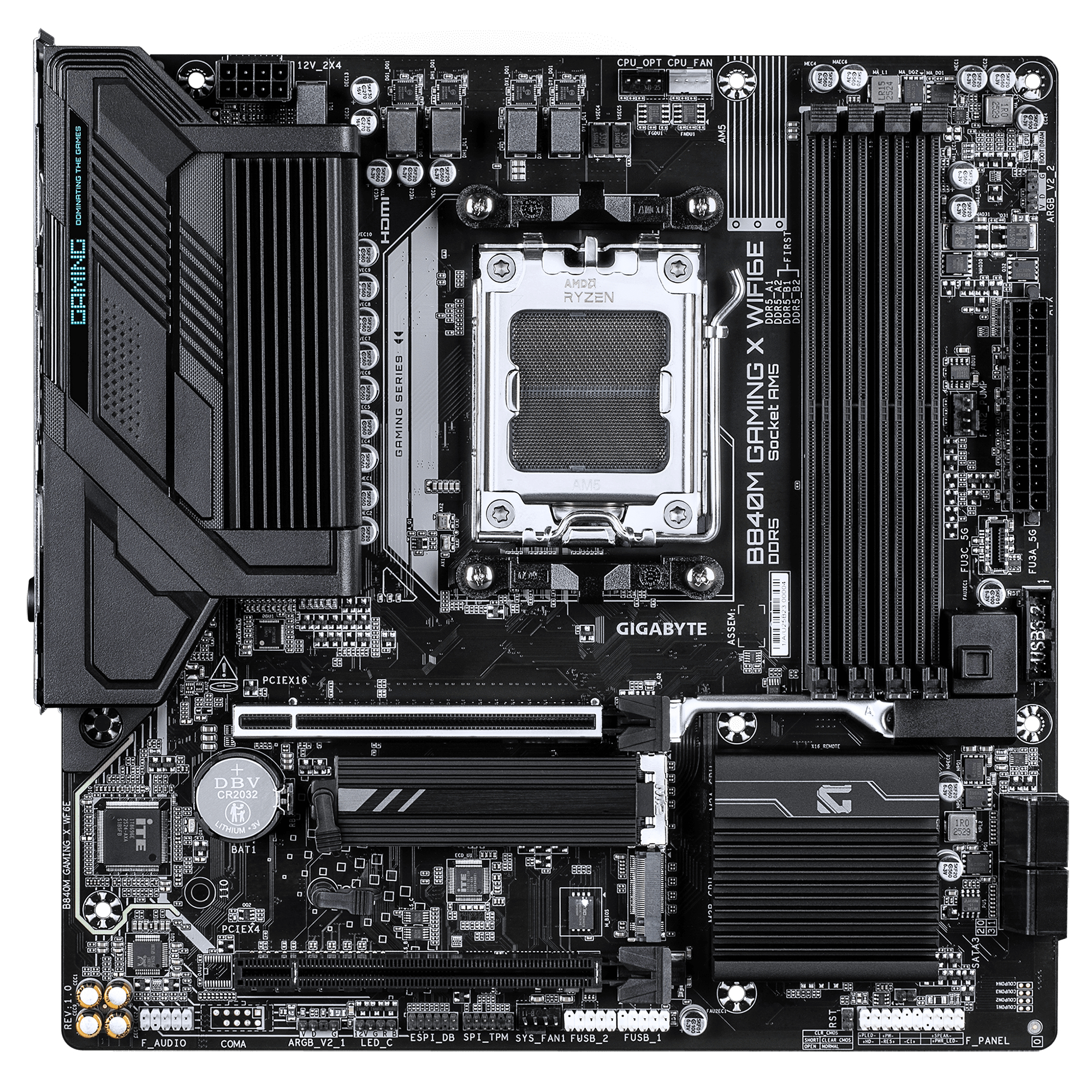 Gigabyte B840M Gaming X WiFi6E (B840,AM5,mATX,DDR5)