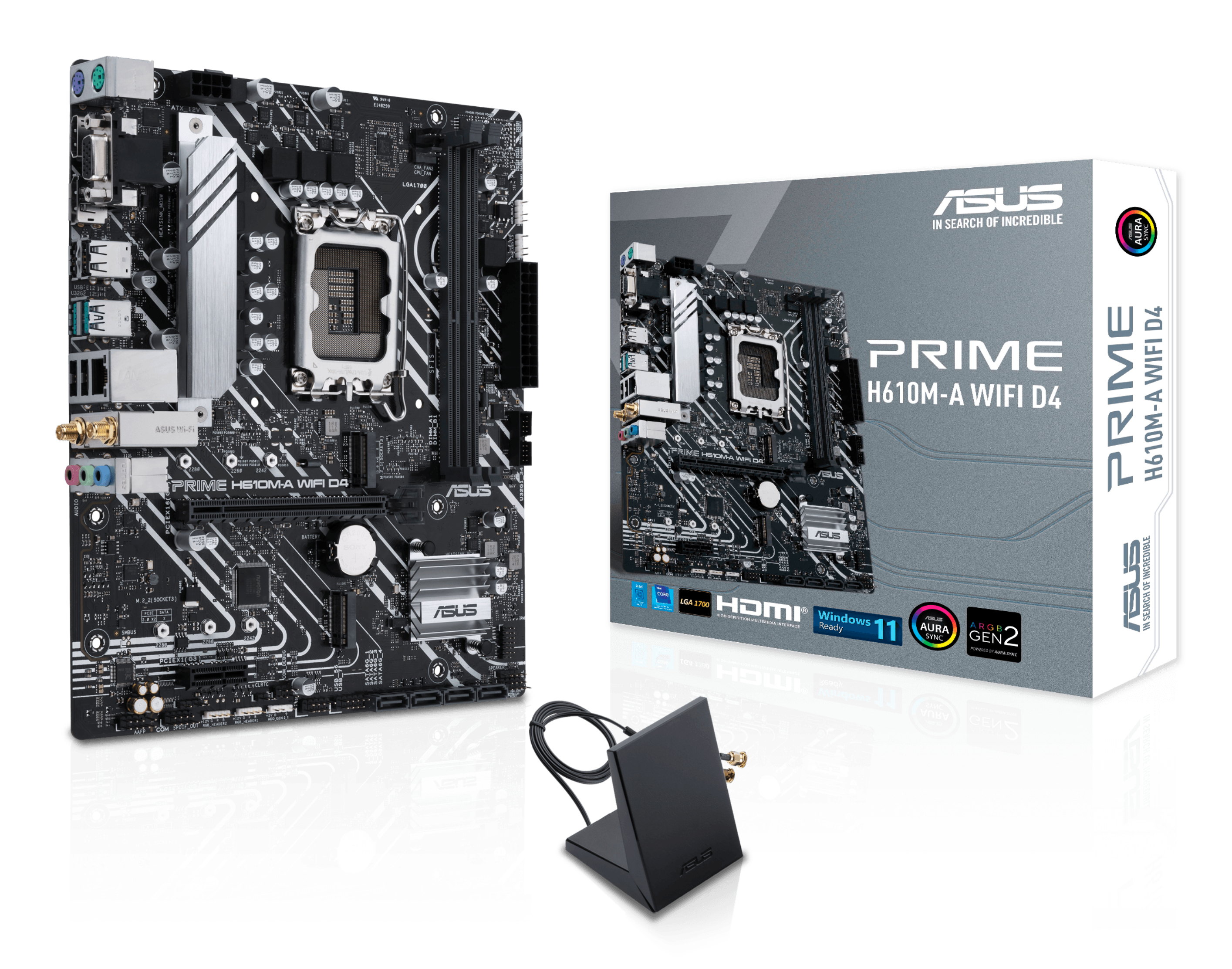 ASUS PRIME H610M-A WIFI D4            (INTEL,1700,DDR4,mATX)