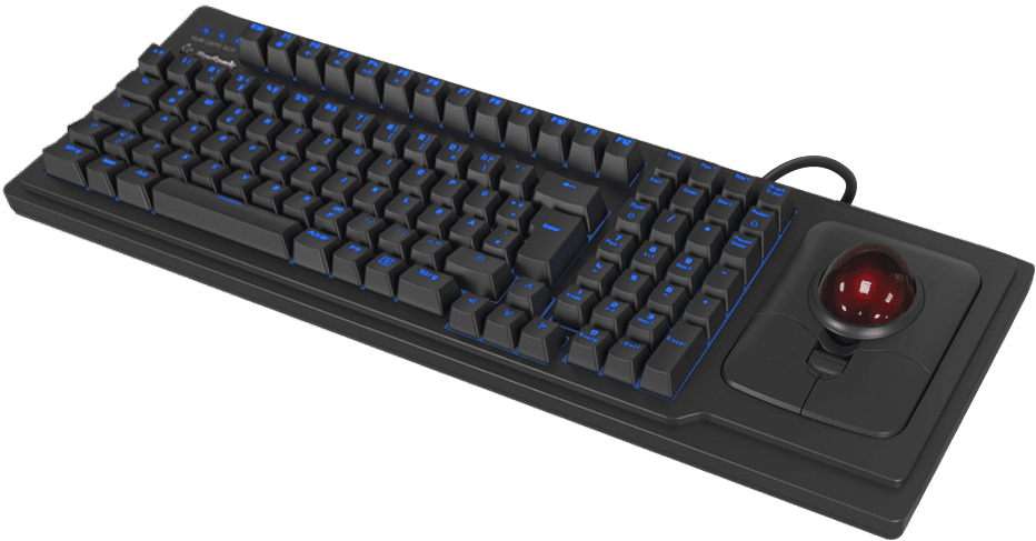 KeySonic Trackball-TAS Full-Size, BK, KSK-8202ELU-T (US) Mäuse & Tastaturen