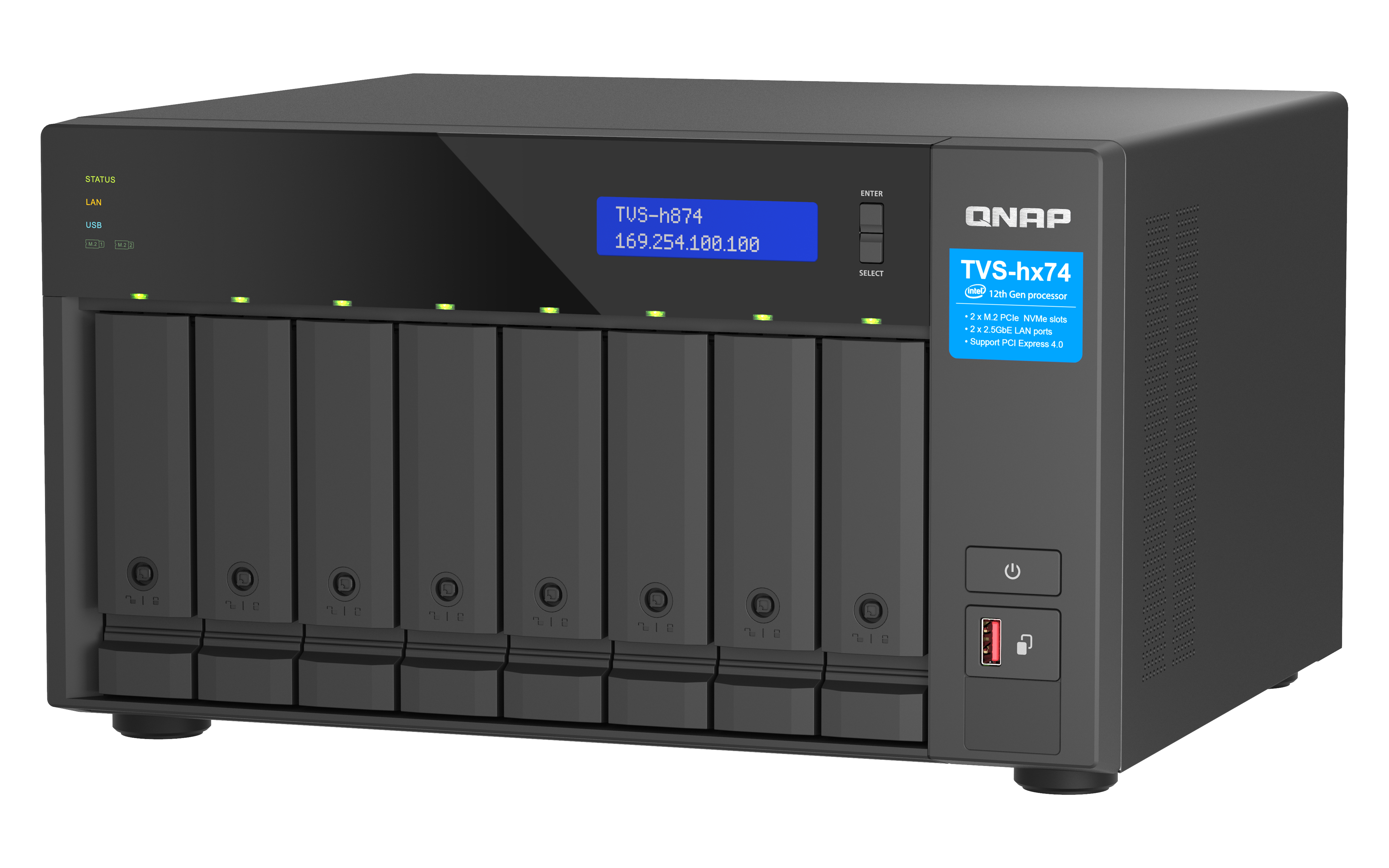 QNAP NAS TVS-h874-i7-32G