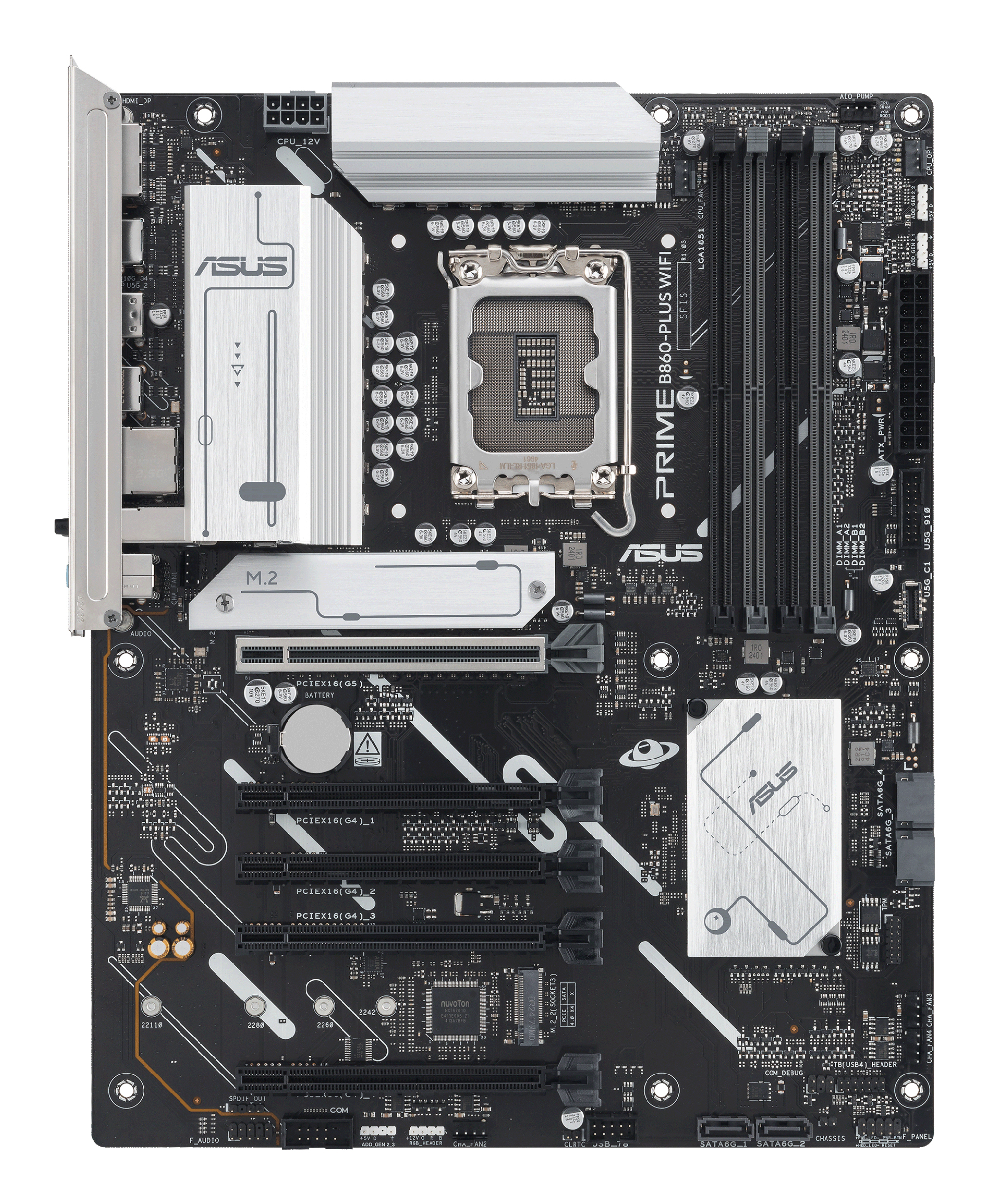 ASUS PRIME B860-PLUS WIFI (INTEL,1851,DDR5,ATX)