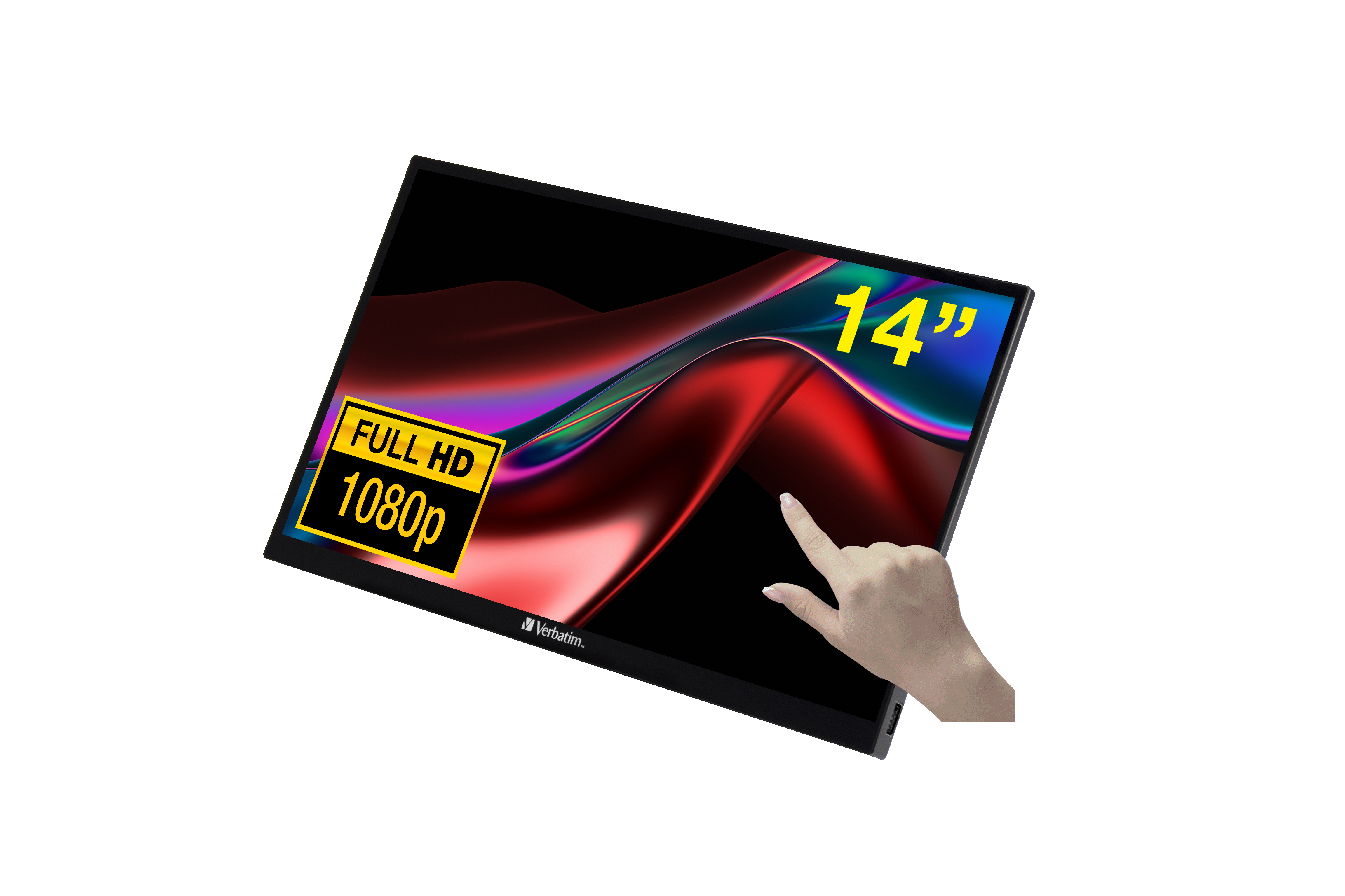 Verbatim PMT-14 Portable Touchscreen Monitor 14" FullHD 1080 Verbatim PMT-14 Portable Touchscreen Monitor 14" FullHD 1080