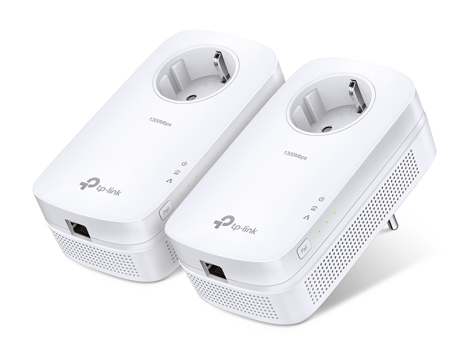 TP-Link Powerline TL-PA8010P Kit 1200MBit/­1-Port GB V4.0 retail TP-Link Powerline TL-PA8010P Kit 1200MBit/­1-Port GB V4.0 retail