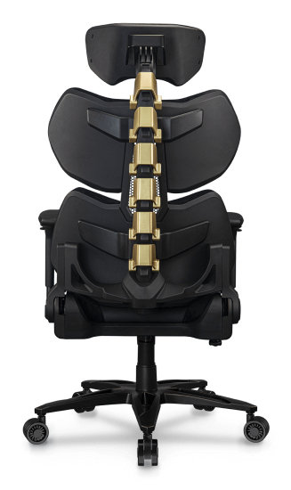 COUGAR Gaming-Stuhl Terminator Elite Gold, Schwarz
