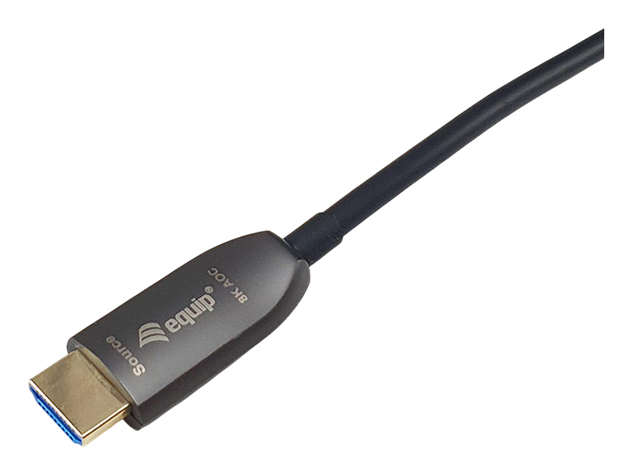 Equip HDMI HS Ethernet 2.1 48Gb AOAC 8K/60Hz 25.00m schwarz