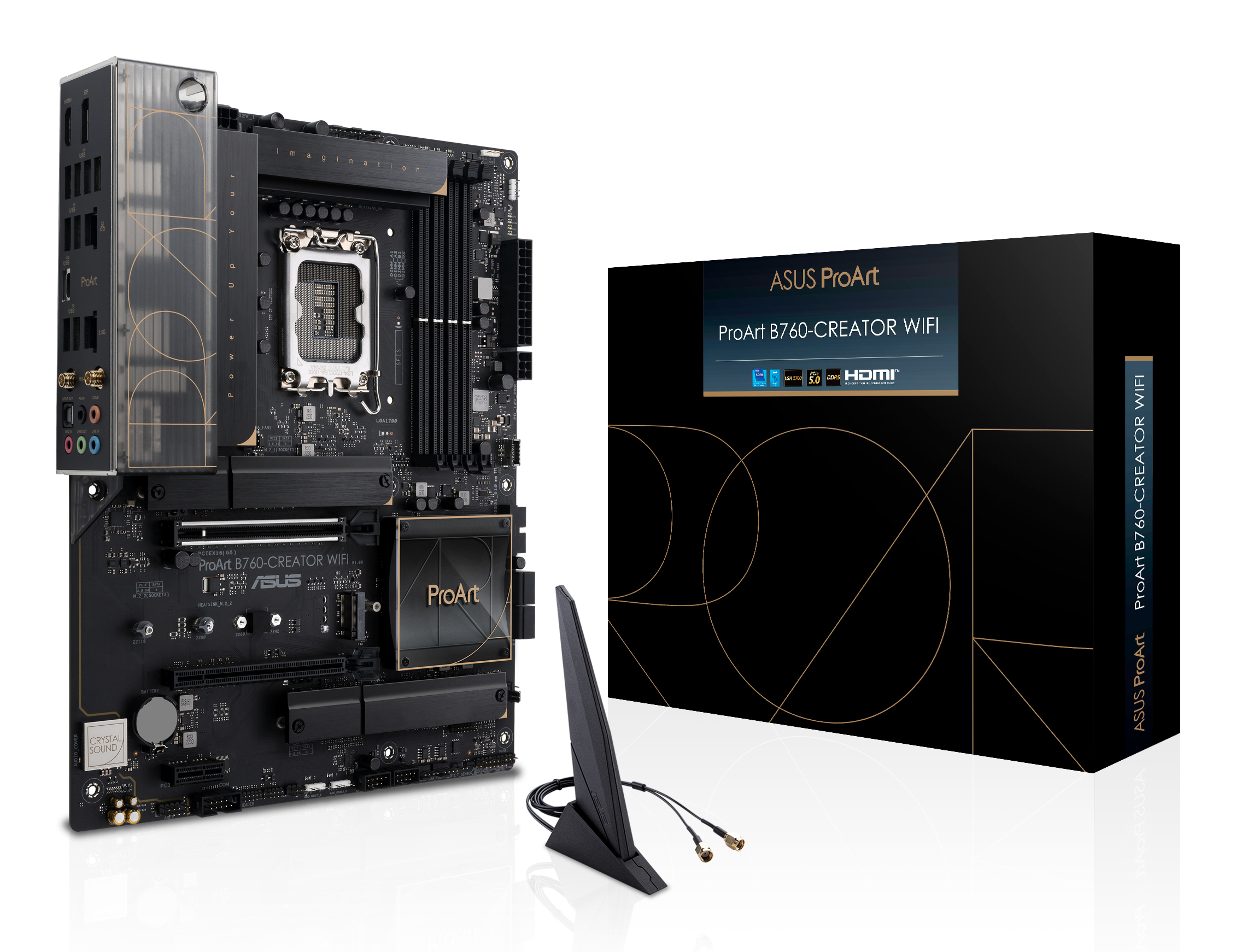 ASUS PROART B760-CREATOR WIFI (INTEL,1700,DDR5,ATX) ASUS PROART B760-CREATOR WIFI (INTEL,1700,DDR5,ATX)