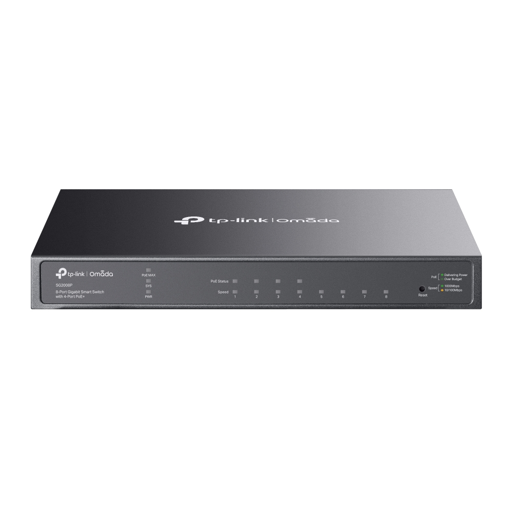 TP-Link Omada Switch 10x GE SG2008P (JetStream) POE V3.3