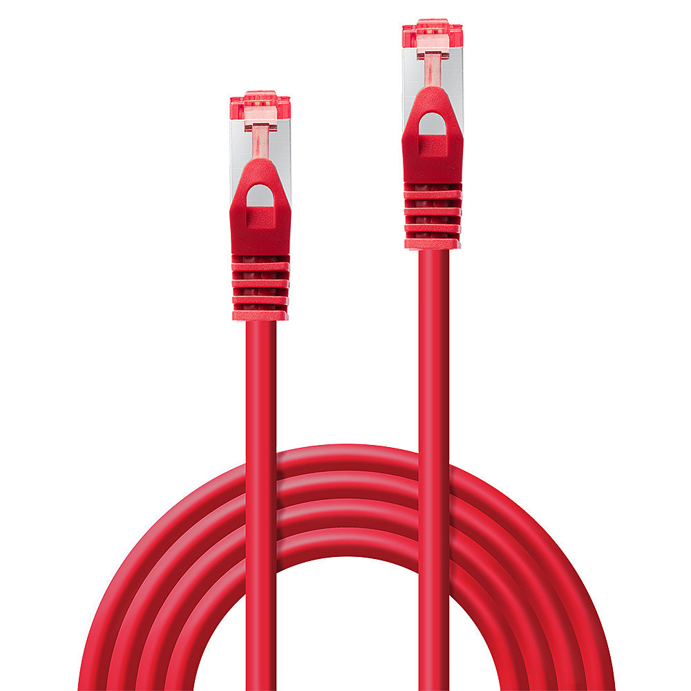 LINDY Patchkabel Cat6 S/FTP Basic rot 10m