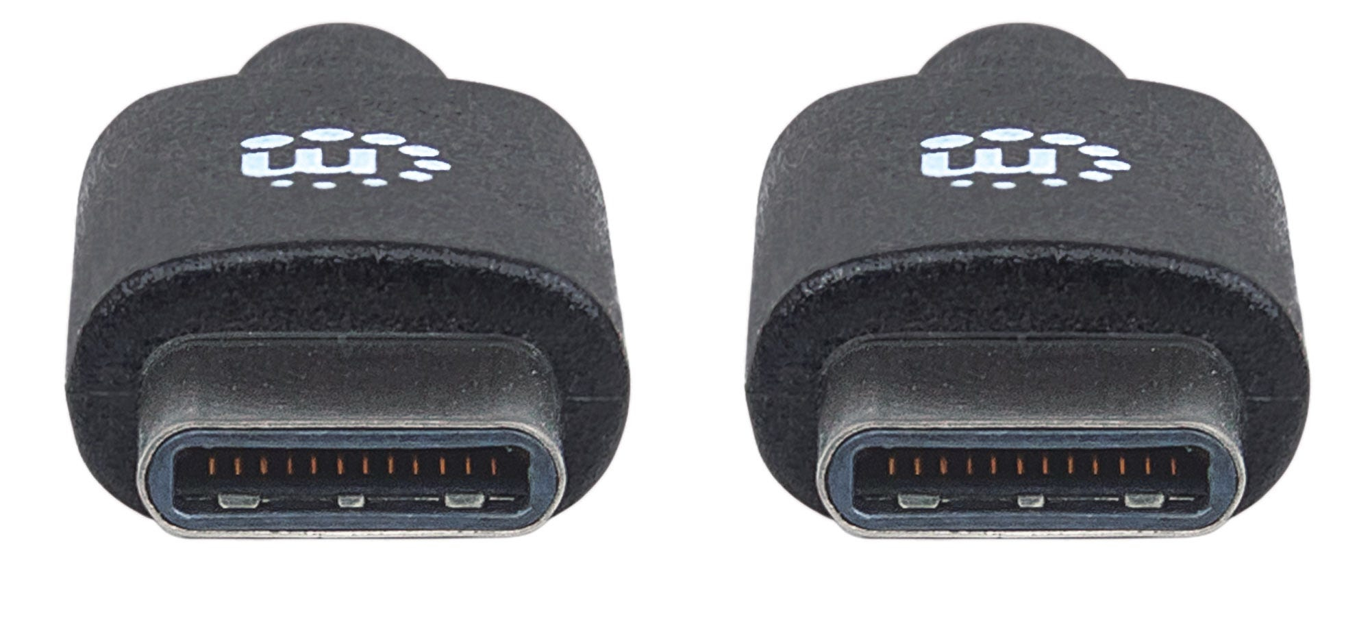 MANHATTAN USB 2.0 Typ C-Kabel C-Stecker/C-Stecker 2m schwarz